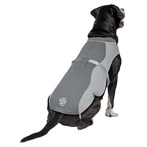 Canada Pooch Max Chill Cooling Vest in Grey